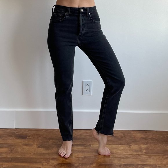 Denim Forum - The Yoko High Rise Slim (Black) - Picture 7 of 16